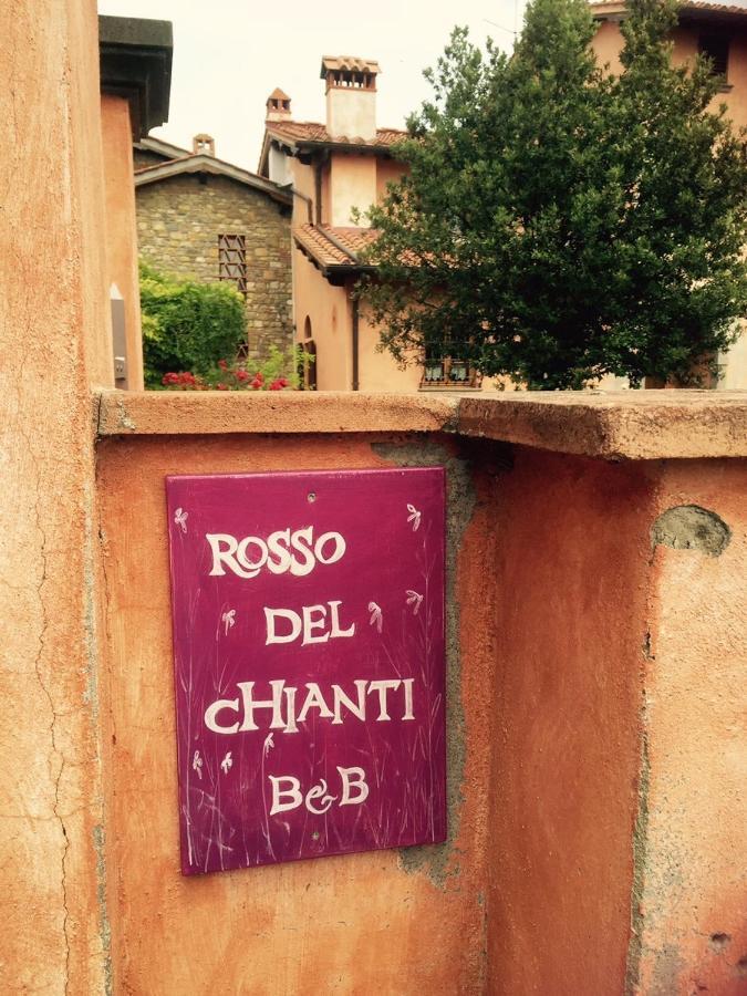 Rosso Del Chianti Bed & Breakfast Panzano in Chianti Bagian luar foto